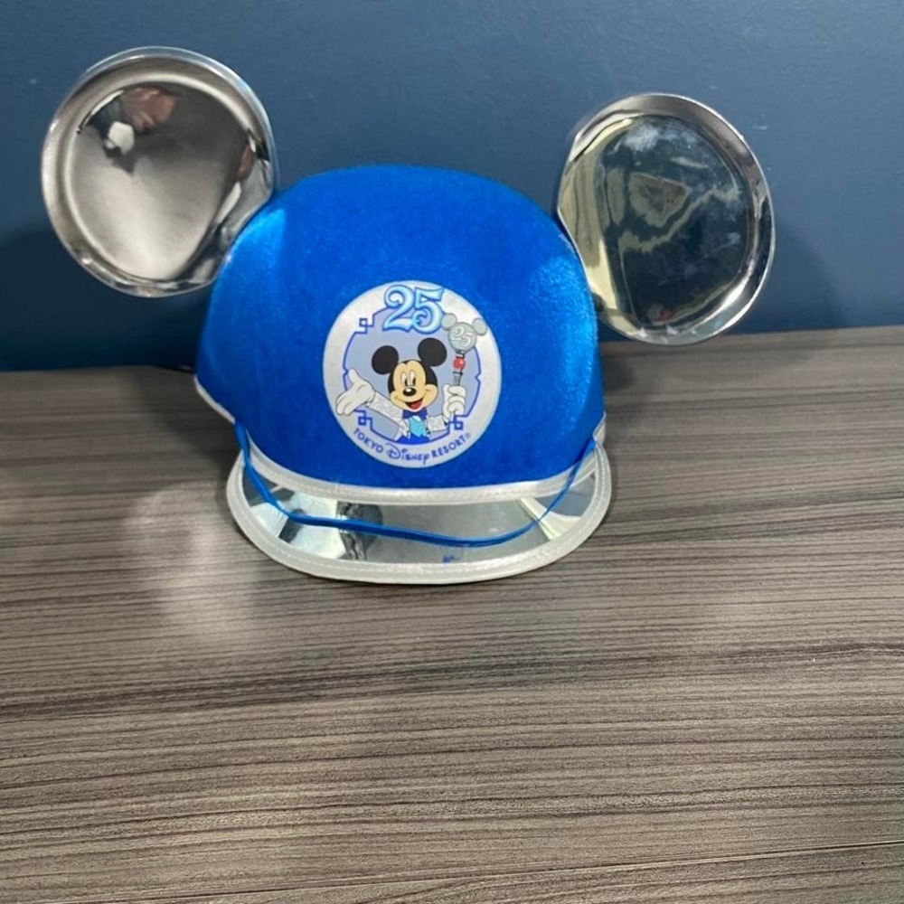Tokyo Disney‎ Resort Mickey Mouse Ears Hat – 25th Anniversary  RARE